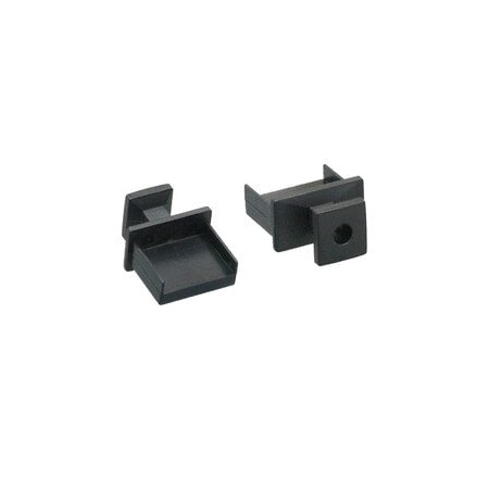 Cable Wholesale USB Type A Female Port Dust Cover, Black, 50PK 10U2-10000